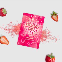 SECRET PLAY Explosive Kiss Oral Sex Popping Candies Erdbeere