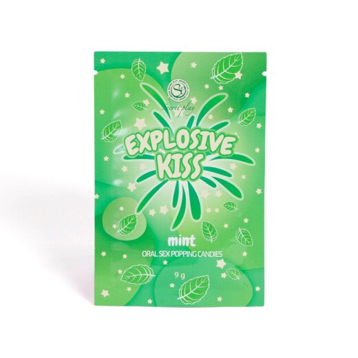 SECRET PLAY Explosive Kiss Oral Sex Popping Candies Mint