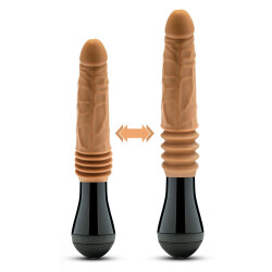 BLUSH Dr. Skin 5&quot; Dildo Dr.Arthur Stossend &amp; Rotierend Moccha