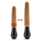 BLUSH Dr. Skin 5&quot; Dildo Dr.Arthur Stossend &amp; Rotierend Moccha