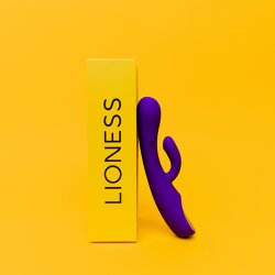 LIONESS The Lioness Klitoris &amp; G-Punkt Vibrator 2.0 mit App zur Datenerfassung Violett