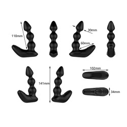 NEXUS Bendz Prostate Edition Prostata- & Perineum-Stimulator mit Fernbedienung Schwarz