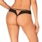 OBSESSIVE Roxelia String Ouvert Schwarz