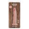 TOY JOY Get Real Dildo aus TPR 23.5 cm ohne Hoden Beige