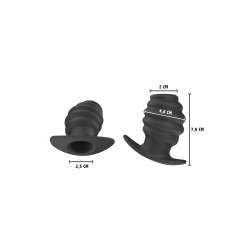 HIDDEN DESIRE Extreme Anal Gear Invader Open Anal-PlugMedium