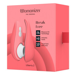 WOMANIZER Liberty 2 Druckwellen-Stimulator Pink