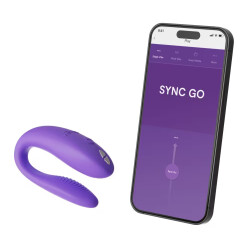 WE-VIBE SYNC GO Paar-Vibrator mit App-Steuerung Violett