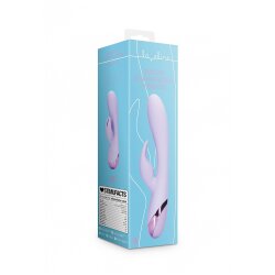 LOVELINE Smooth Rabbit Vibrator aus Ultra-Soft-Silikon Lavendel