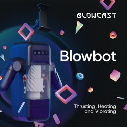 BLOWCAST Blowbot Automatischer Masturbator mit Stossbewegung, Vibration &amp; Heizfunktion