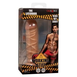 CALEXOTICS Working Stiff The Lifeguard Dildo mit Saugnapf Braun
