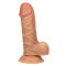 CALEXOTICS Working Stiff The Lifeguard Dildo mit Saugnapf Braun
