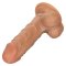 CALEXOTICS Working Stiff The Lifeguard Dildo mit Saugnapf Braun