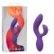 CALEXOTICS Stella &quot;C&quot; Curve Vibrator mit G-Fl&auml;che- &amp; Klitorisstimulation aus Fl&uuml;ssigsilikon Violett