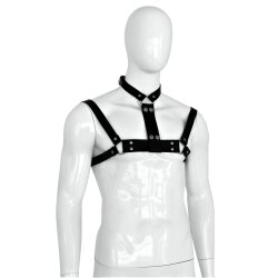 XXDREAMSTOYS Leder-Harness 2 Way One Size Schwarz
