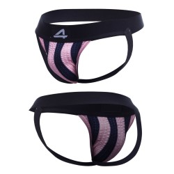 CUT4MEN Jockstrap Stripe Pink