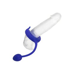 CALEXOTICS Admiral Plug And Play Weighted Cockring Blau
