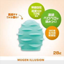 MAGIC EYES Magic Idol Mugen Illusion Masturbator aus TPE Turquoise