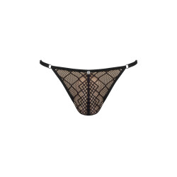 OBSESSIVE Severio Thong Schwarz One Size