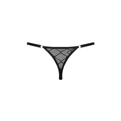 OBSESSIVE Severio Thong Schwarz One Size