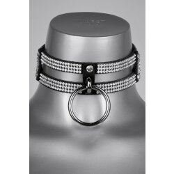 VOYEUR X Halsband Diamonds 2-lagig mit Strasssteinen aus...