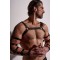 VOYEUR X Harness Hero aus Leder Schwarz/Schwarz One Size