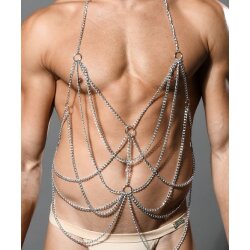 ANDREW CHRISTIAN Silver Body Bling One Size