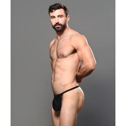 ANDREW CHRISTIAN Almost Naked Competition Mesh Slut Thong Schwarz