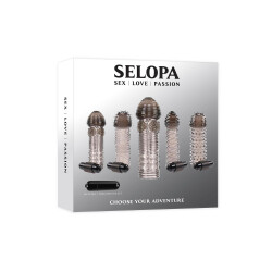 SELOPA Choose Your Adventure Penissleeve 5er-Set Smoke