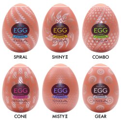 TENGA Egg Masturbator Variety Pack Hard Boiled II 6 St&uuml;ck