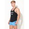 J.J.MALIBU JJ Classic Workout Stringer Schwarz