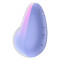 SATISFYER Pixie Dust Druckwellen-Vibrator mit Double AirPulse Technologie Violett/Pink