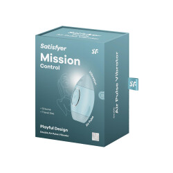 SATISFYER Mission Control Air Pulse Vibrator Blau