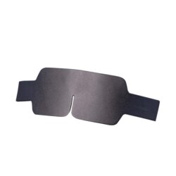 LOCKINK Luxury Leather Blindfold Kit Schwarz