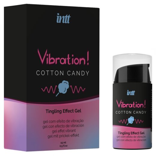 INTT Vibration Cotton Candy Stimulationsgel 15ml
