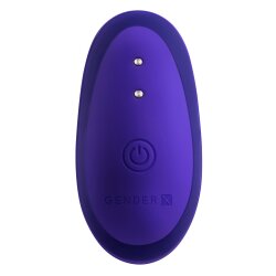 GENDER X Anybodys Plug vibrierender Plug Purple