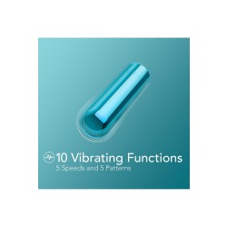 KOOL VIBES Mini Bullet Vibrator aufladbar Blaubeere