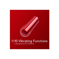 KOOL VIBES Mini Bullet Vibrator aufladbar Kirsche