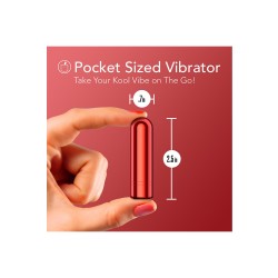 KOOL VIBES Mini Bullet Vibrator aufladbar Kirsche