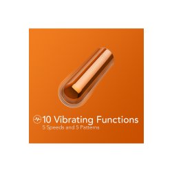 KOOL VIBES Mini Bullet Vibrator aufladbar Mandarine