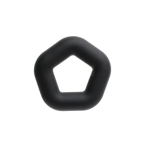 SPORT FUCKER Pentagon Ring Schwarz