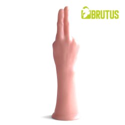 BRUTUS Handsome Two Fingers Handballing Dildo aus PVC Beige