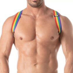 TOF Raibow Shoulder Harness Multicolor