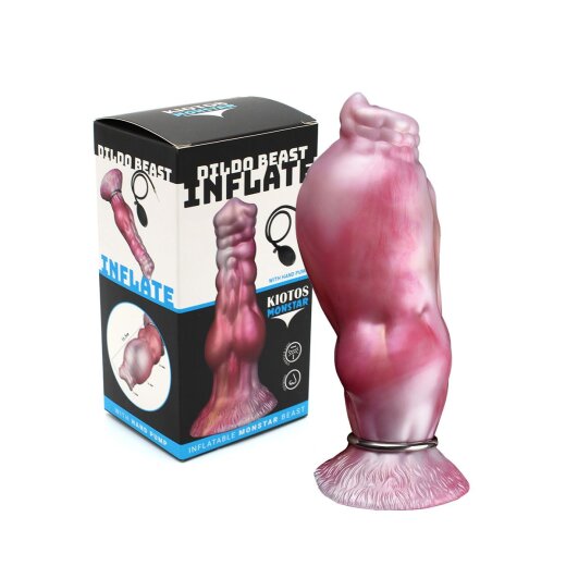 KIOTOS Monstar Dildo Beast 87 &Oslash; 5.8 cm x 18 cm Aufblasbar