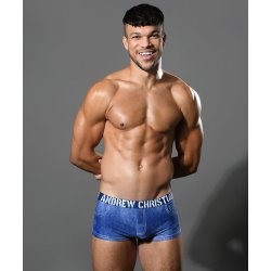 ANDREW CHRISTIAN Western Pocket Boxer Blau