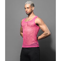 ANDREW CHRISTIAN Cotton Candy Tank Pink