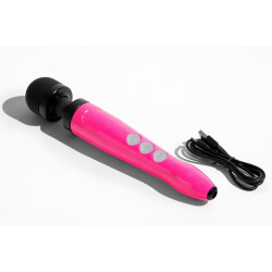 DOXY Die Cast 3R aufladbarer Body Wand Massager 10 Yrs Edition Hot Pink