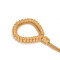 LIEBE SEELE Shibari-Halsband mit Leine Bound You II aus Baumwolle Khaki