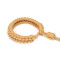 LIEBE SEELE Shibari-Halsband mit Handfesseln Bound You II aus Baumwolle Khaki