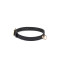 LIEBE SEELE Choker mit O-Ring Demons Kiss aus Leder Schwarz