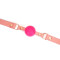 LIEBE SEELE Mundknebel Pink Dream Ball Gag aus Leder